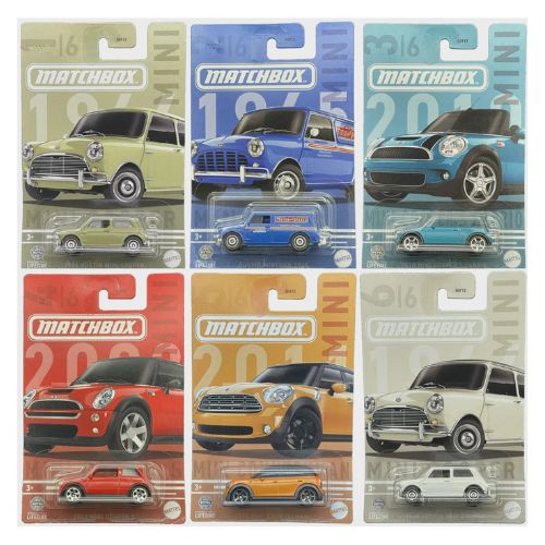 MATTEL Hot Wheels Matchbox Exclusive Theme cm In blister (xcm) assortite…x10